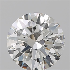 Foto Diamante Natural 1.01 quilates, Redondo , Color J, claridad SI1 y certificado GIA de