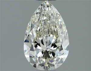 Foto Diamante Natural 1.21 quilates, De pera , Color J, claridad SI1 y certificado IGI de