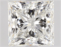Natural Diamond 1.90 Carats, Princess with  Cut, I Color, VS2 Clarity and Certified by GIA
