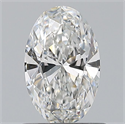 Natural Diamond 0.70 Carats, Oval with  Cut, F Color, VS1 Clarity and Certified by GIA