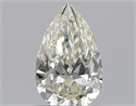 Diamante Natural 0.67 quilates, De pera , Color L, claridad SI1 y certificado GIA