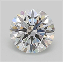 Lab Grown Diamond 1.01 Carats, Round with Ideal Cut, D Color, VVS2 Clarity and Certified by IGI