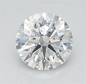 Picture of Lab Grown Diamond 1.00 Carats, Round with Excellent Cut, D Color, VS1 Clarity and Certified by IGI