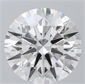 Del inventario de diamantes de laboratorio, 5.26 quilates, Redondo , Color F, claridad VS1 y certificado IGI
