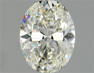 Picture of Natural Diamond 1.01 Carats, Oval with  Cut, I Color, VVS2 Clarity and Certified by GIA