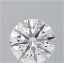 Lab Grown Diamond 5.20 Carats, Round with Excellent Cut, G Color, VS2 Clarity and Certified by GIA
