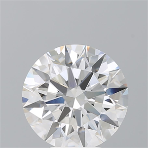 Picture of Lab Grown Diamond 5.20 Carats, Round with Excellent Cut, G Color, VS2 Clarity and Certified by GIA