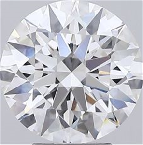 Picture of Lab Grown Diamond 3.78 Carats, Round with Excellent Cut, F Color, VS1 Clarity and Certified by GIA