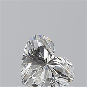 Foto Diamante Natural 0.53 quilates, Corazón , Color I, claridad SI1 y certificado GIA de