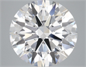 Lab Grown Diamond 6.85 Carats, Round with Ideal Cut, E Color, VS1 Clarity and Certified by IGI