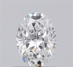 Picture of Natural Diamond 0.56 Carats, Oval with  Cut, E Color, VS2 Clarity and Certified by GIA