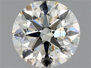 Picture of Natural Diamond 1.00 Carats, Round with Excellent Cut, J Color, SI2 Clarity and Certified by GIA