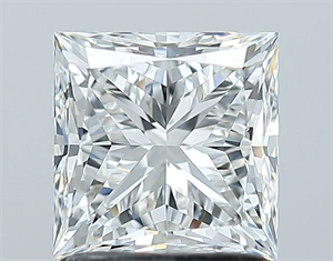 Foto Diamante Natural 1.52 quilates, Princesa , Color G, claridad VS1 y certificado GIA de