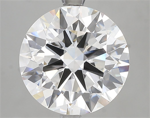 Picture of Lab Grown Diamond 5.01 Carats, Round with Ideal Cut, E Color, VVS2 Clarity and Certified by IGI