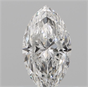 Diamante Natural 0.10 quilates, marqués , Color E, claridad SI1 y certificado IGI