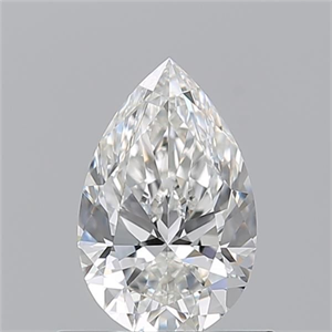 Picture of Natural Diamond 0.70 Carats, Pear with  Cut, G Color, VVS2 Clarity and Certified by GIA