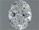 Diamante Natural 1.21 quilates, Ovalado , Color G, claridad SI2 y certificado IGI