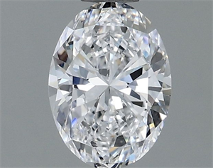 Picture of Natural Diamond 0.90 Carats, Oval with  Cut, D Color, VS1 Clarity and Certified by GIA