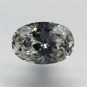 Foto Diamante Natural 1.01 quilates, Ovalado , Color F, claridad I1 y certificado IGI de