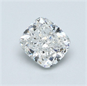 Diamante Natural 0.70 quilates, Del cojín , Color F, claridad SI1 y certificado GIA