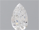 Diamante Natural 0.44 quilates, De pera , Color D, claridad VVS1 y certificado GIA