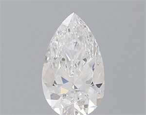 Foto Diamante Natural 0.44 quilates, De pera , Color D, claridad VVS1 y certificado GIA de