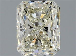 Picture of Natural Diamond 1.50 Carats, Radiant with  Cut, L Color, SI2 Clarity and Certified by GIA