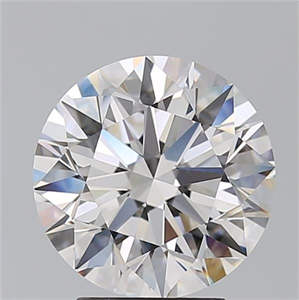 Foto Diamante Natural 3.51 quilates, Redondo , Color F, claridad VS2 y certificado GIA de