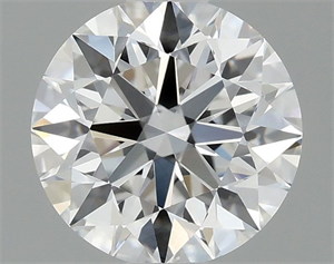 Picture of Lab Grown Diamond 1.10 Carats, Round with Excellent Cut, D Color, VVS2 Clarity and Certified by IGI