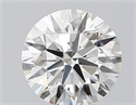 Natural Diamond 0.41 Carats, Round with Excellent Cut, H Color, VVS1 Clarity and Certified by GIA