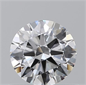 Diamante Natural 0.62 quilates, Redondo , Color D, claridad VVS2 y certificado GIA