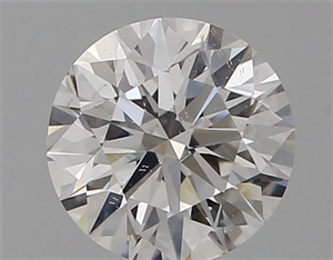 Foto Diamante Natural 0.50 quilates, Redondo , Color E, claridad SI1 y certificado GIA de