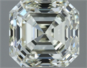 Natural Diamond 1.50 Carats, Asscher with  Cut, K Color, VS1 Clarity and Certified by IGI