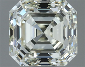 Picture of Natural Diamond 1.50 Carats, Asscher with  Cut, K Color, VS1 Clarity and Certified by IGI