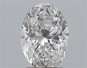 Picture of Natural Diamond 1.51 Carats, Oval with  Cut, D Color, SI2 Clarity and Certified by GIA