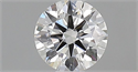 Diamante Natural 0.41 quilates, Redondo , Color F, claridad VVS2 y certificado GIA