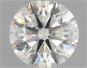 Diamante Natural 1.58 quilates, Redondo , Color J, claridad VVS1 y certificado GIA