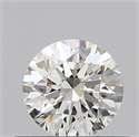 Diamante Natural 0.46 quilates, Redondo , Color I, claridad VVS2 y certificado GIA