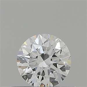 Picture of Natural Diamond 0.40 Carats, Round with Very Good Cut, E Color, VS2 Clarity and Certified by GIA