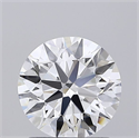 Del inventario de diamantes de laboratorio, 1.50 quilates, Redondo , Color D, claridad VVS2 y certificado IGI