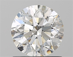 Foto Diamante Natural 1.00 quilates, Redondo , Color H, claridad SI1 y certificado GIA de