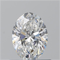 Natural Diamond 0.71 Carats, Oval with  Cut, E Color, VS1 Clarity and Certified by GIA