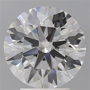 Picture of Lab Grown Diamond 3.51 Carats, Round with Ideal Cut, E Color, VS1 Clarity and Certified by IGI