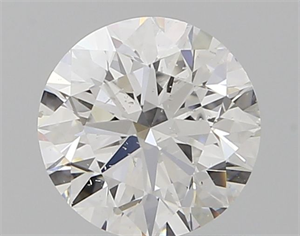 Picture of Natural Diamond 0.70 Carats, Round with Excellent Cut, E Color, SI2 Clarity and Certified by GIA
