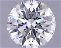 Lab Grown Diamond 1.44 Carats, Round with Ideal Cut, E Color, VVS2 Clarity and Certified by IGI