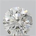 Diamante Natural 1.01 quilates, Redondo , Color G, claridad VVS1 y certificado HRD