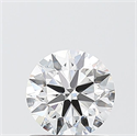 Lab Grown Diamond 1.01 Carats, Round with Excellent Cut, E Color, VS1 Clarity and Certified by IGI