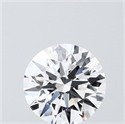 Lab Grown Diamond 1.51 Carats, Round with Ideal Cut, E Color, VVS2 Clarity and Certified by IGI