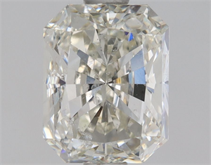 Foto Diamante Natural 1.50 quilates, Radiante , Color K, claridad SI2 y certificado GIA de