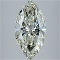 Diamante Natural 5.03 quilates, marqués , Color K, claridad VS1 y certificado IGI